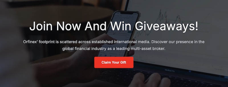 Orfinex Announces Exciting Giveaway Campaign for Traders